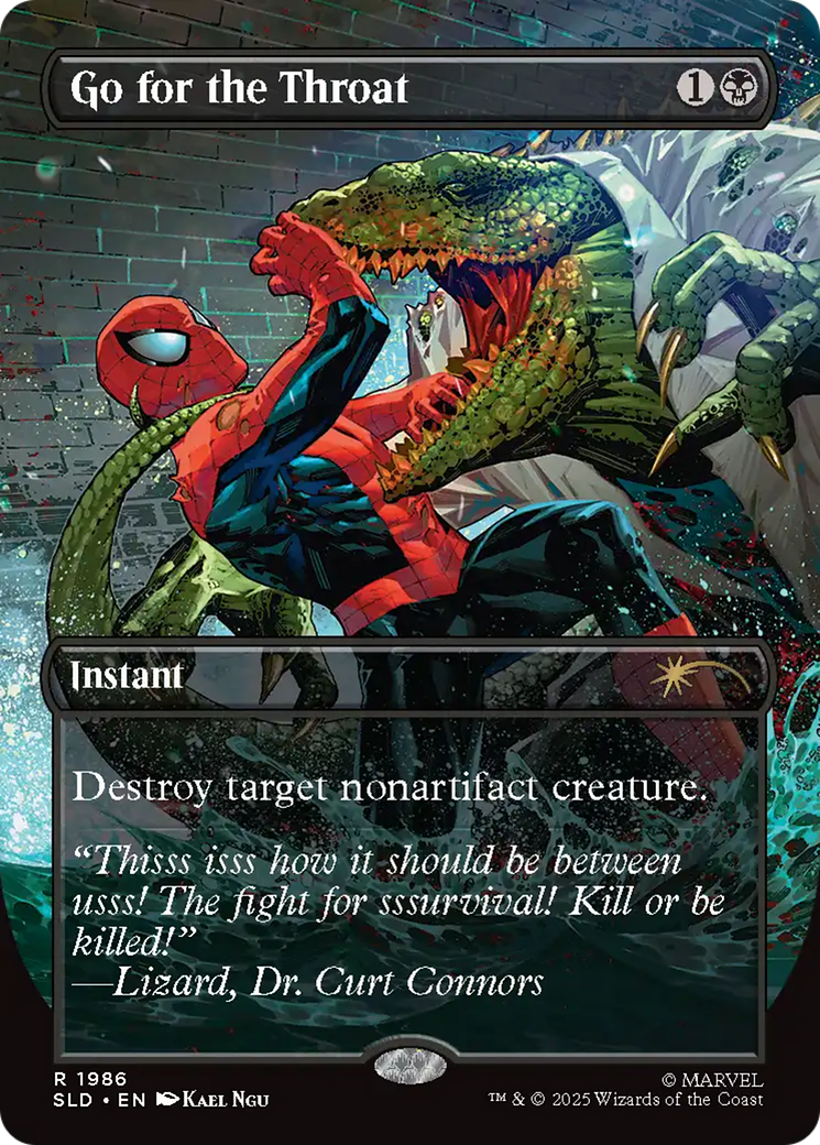 Go for the Throat [Secret Lair Drop Series] | Boutique FDB TCG