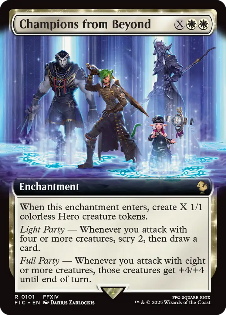 Champions from Beyond (Extended Art) [FINAL FANTASY Commander] | Boutique FDB TCG