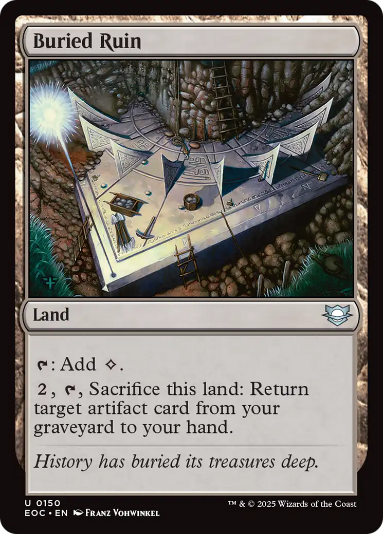 Buried Ruin [Edge of Eternities Commander] | Boutique FDB TCG
