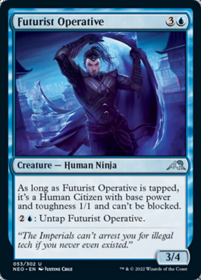 Futurist Operative [Kamigawa: Neon Dynasty] | Boutique FDB TCG