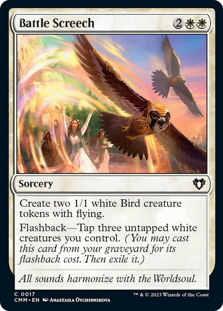 Battle Screech [Commander Masters] | Boutique FDB TCG