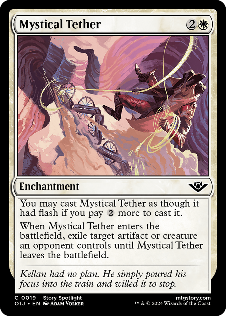 Mystical Tether [Outlaws of Thunder Junction] | Boutique FDB TCG