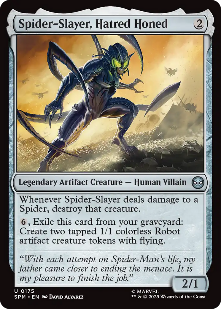 Spider-Slayer, Hatred Honed [Marvel's Spider-Man] | Boutique FDB TCG