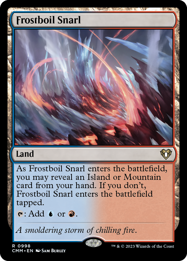 Frostboil Snarl [Commander Masters] | Boutique FDB TCG