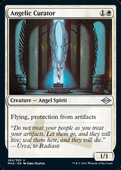 Angelic Curator (Foil Etched) [Modern Horizons 2] | Boutique FDB TCG