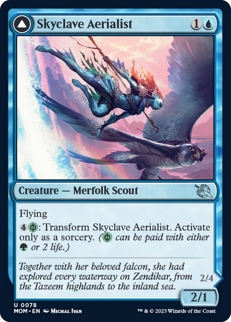 Skyclave Aerialist // Skyclave Invader [March of the Machine] | Boutique FDB TCG