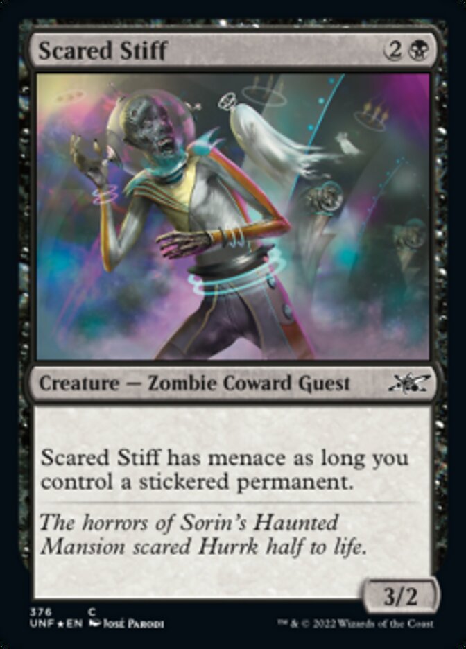 Scared Stiff (Galaxy Foil) [Unfinity] | Boutique FDB TCG