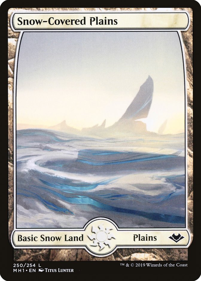 Snow-Covered Plains [Modern Horizons] | Boutique FDB TCG