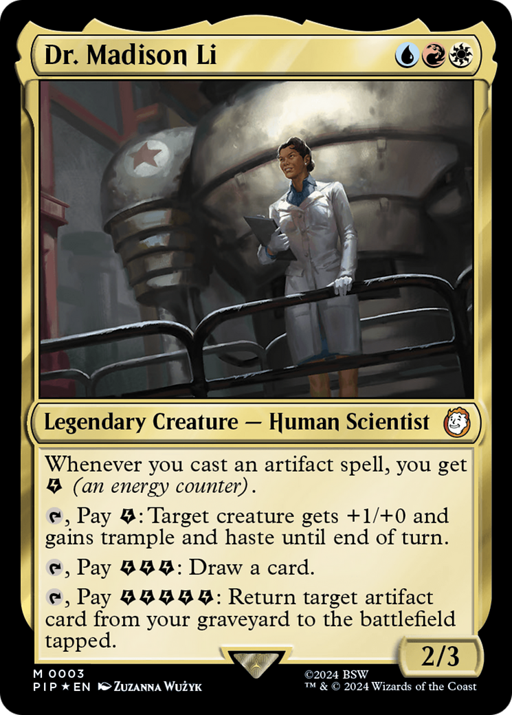 Dr. Madison Li [Fallout] | Boutique FDB TCG