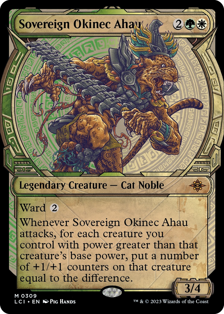 Sovereign Okinec Ahau (Showcase) [The Lost Caverns of Ixalan] | Boutique FDB TCG