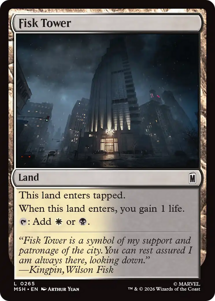 Fisk Tower [Marvel Super Heroes] | Boutique FDB TCG