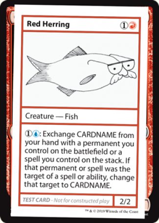 Red Herring (2021 Edition) [Mystery Booster Playtest Cards] | Boutique FDB TCG