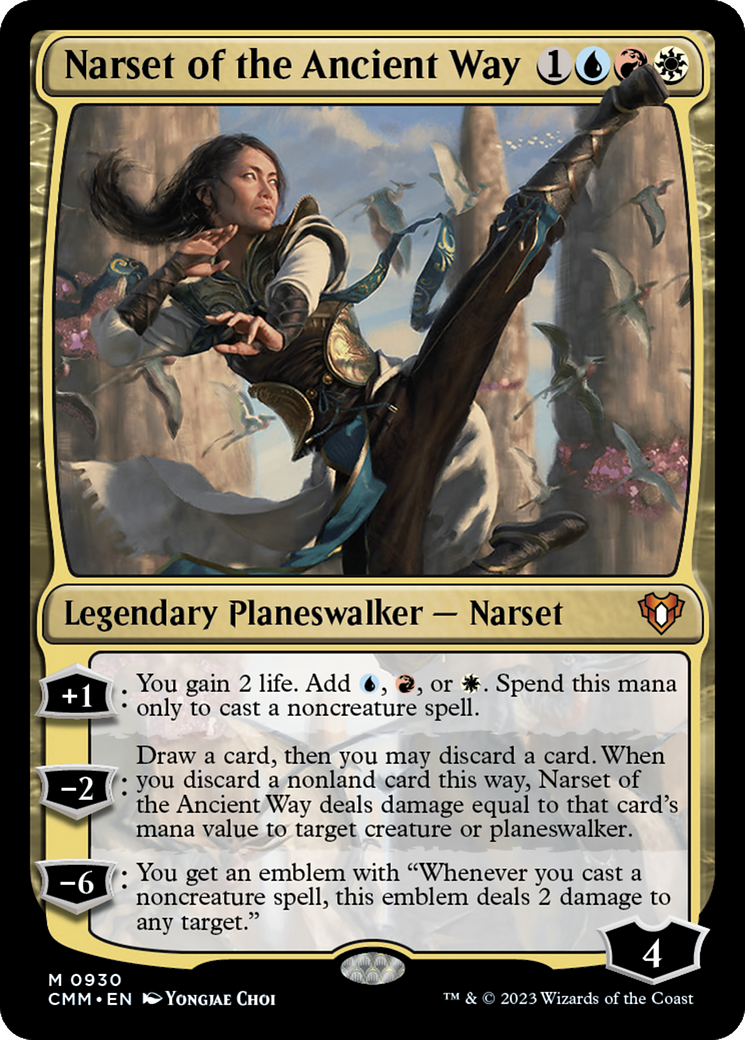 Narset of the Ancient Way [Commander Masters] | Boutique FDB TCG