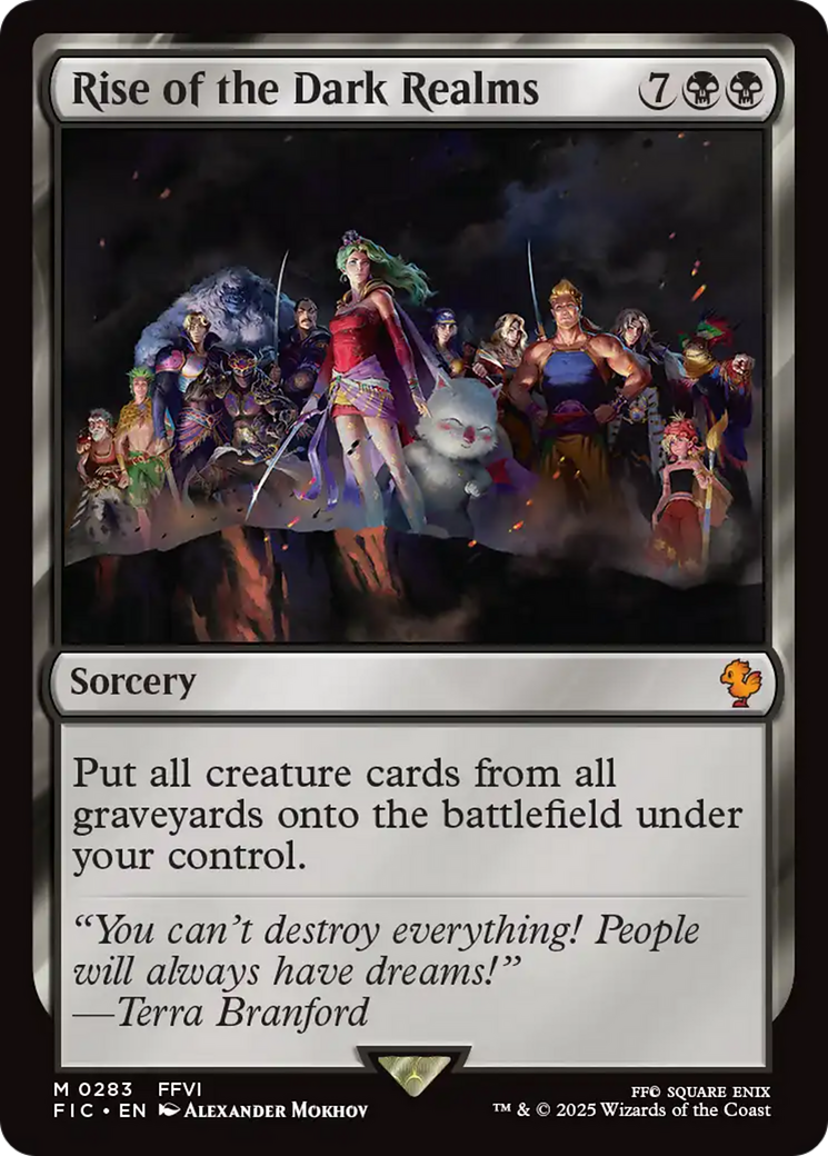 Rise of the Dark Realms [FINAL FANTASY Commander] | Boutique FDB TCG