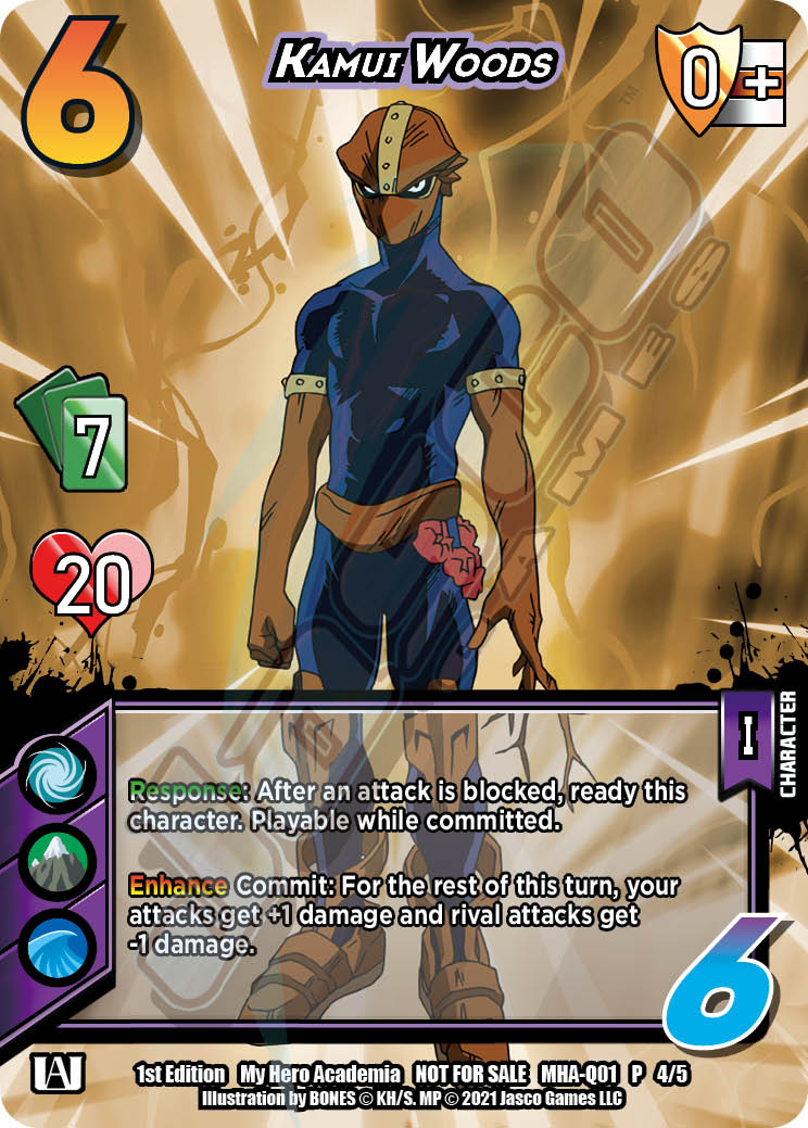 Kamui Woods [Series 1 Quirk Pack] | Boutique FDB TCG