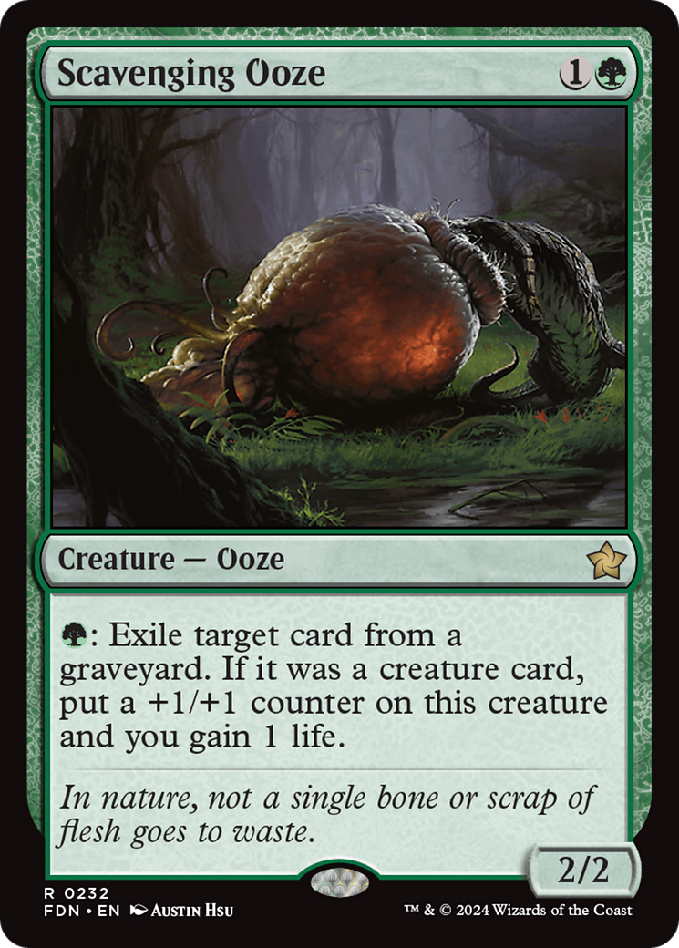 Scavenging Ooze [Foundations] | Boutique FDB TCG