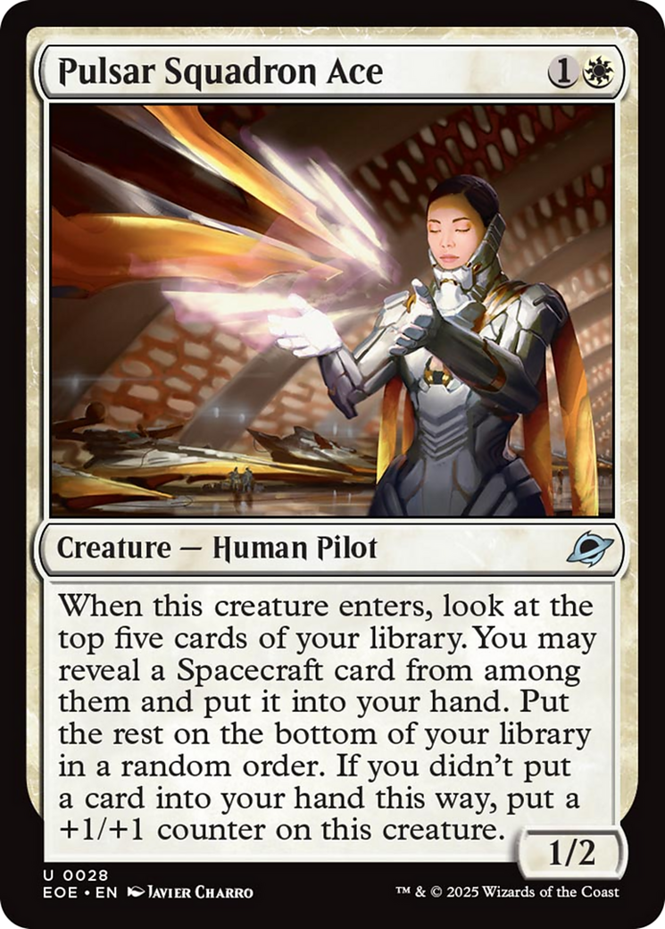 Pulsar Squadron Ace [Edge of Eternities] | Boutique FDB TCG