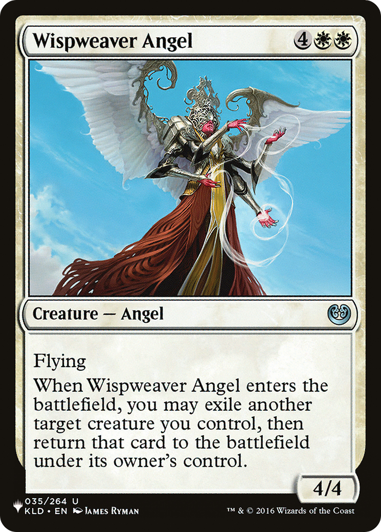 Wispweaver Angel [The List Reprints] | Boutique FDB TCG