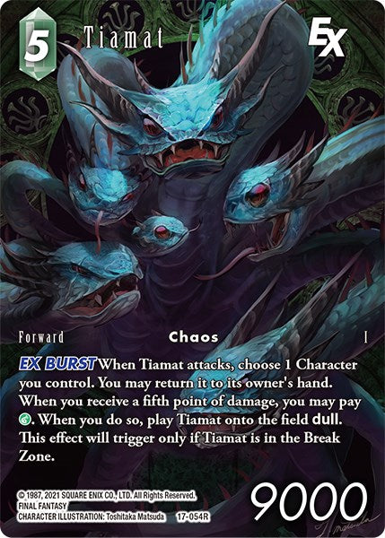 Tiamat EX (Full Art) [Rebellion's Call] | Boutique FDB TCG