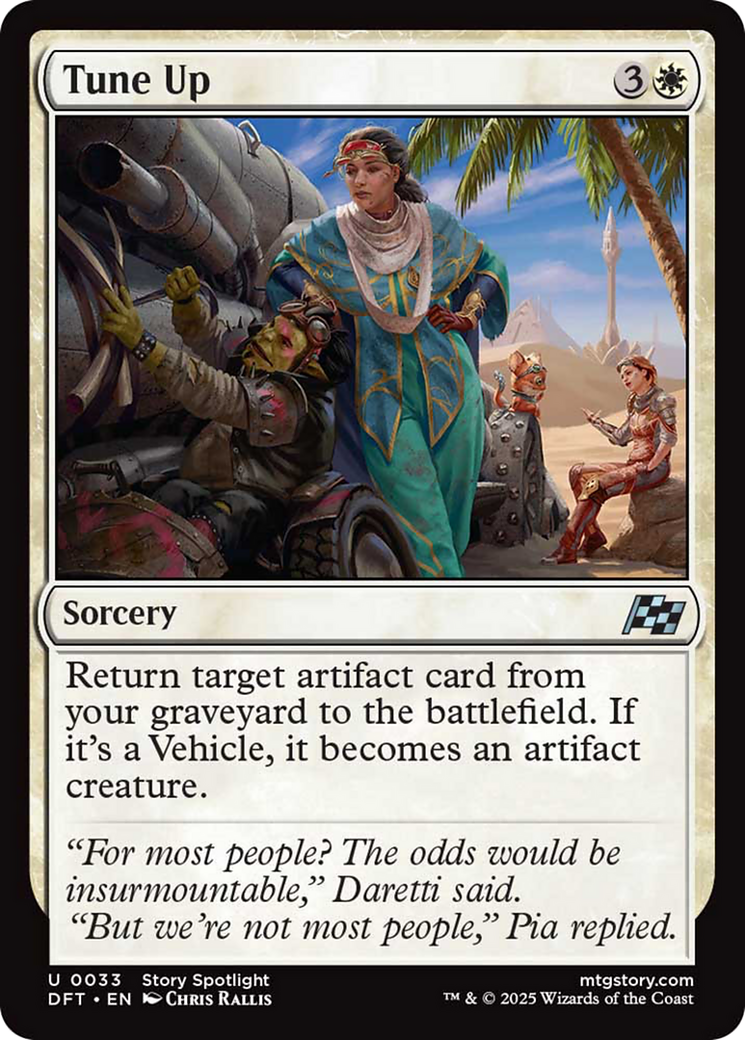 Tune Up [Aetherdrift] | Boutique FDB TCG