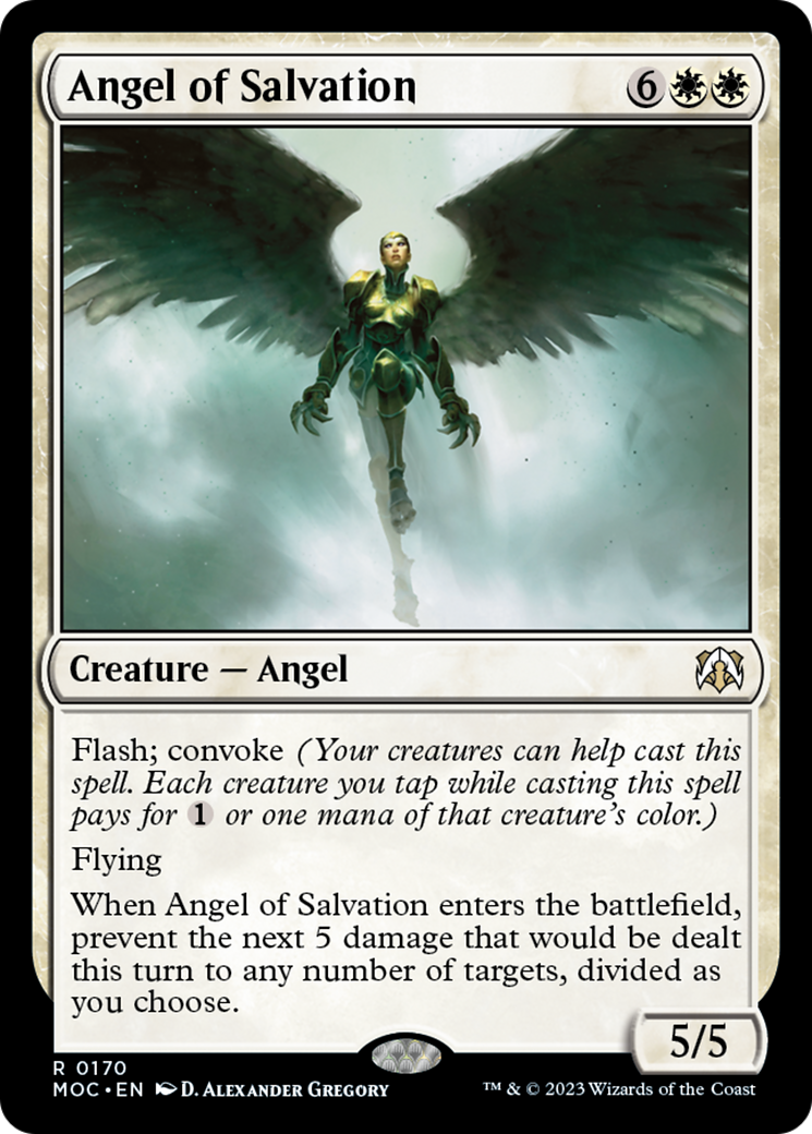 Angel of Salvation [March of the Machine Commander] | Boutique FDB TCG