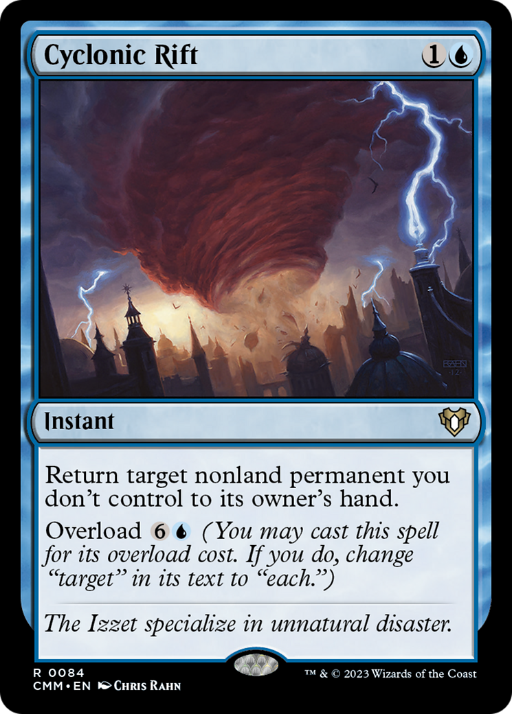 Cyclonic Rift [Commander Masters] | Boutique FDB TCG