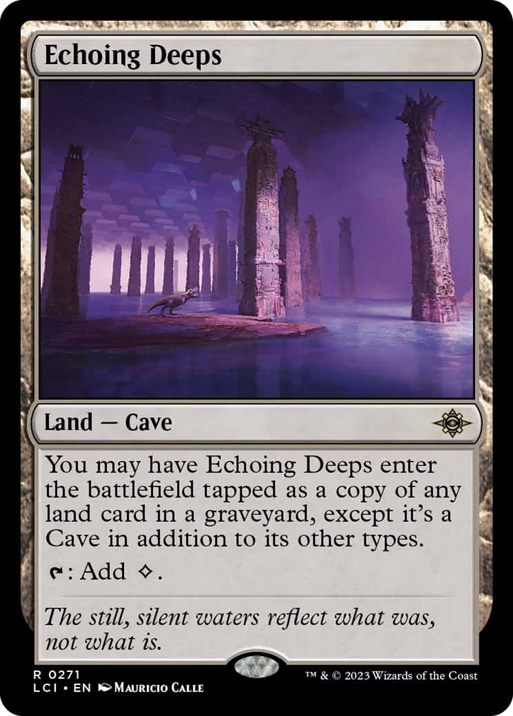 Echoing Deeps [The Lost Caverns of Ixalan] | Boutique FDB TCG