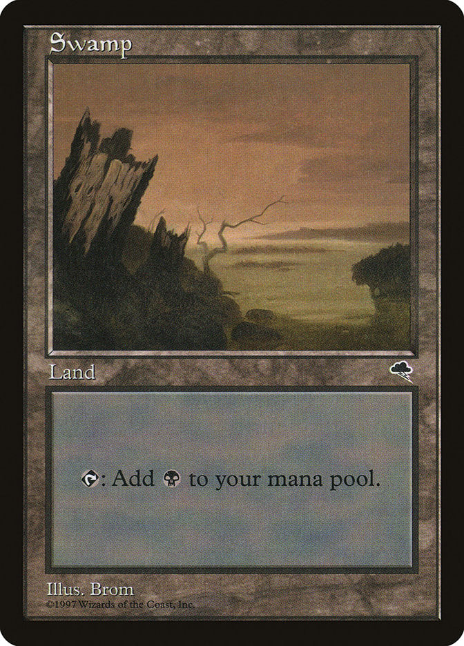 Swamp (Pink/Orange Sky) [Tempest] | Boutique FDB TCG