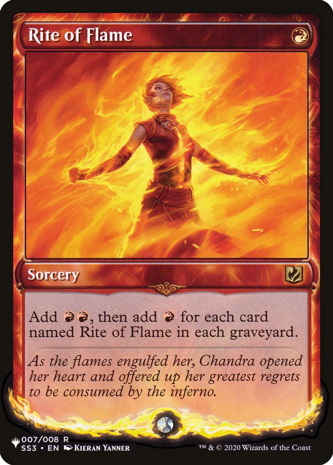 Rite of Flame [The List] | Boutique FDB TCG