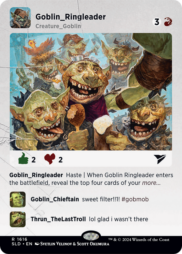 Goblin Ringleader [Secret Lair Drop Series] | Boutique FDB TCG