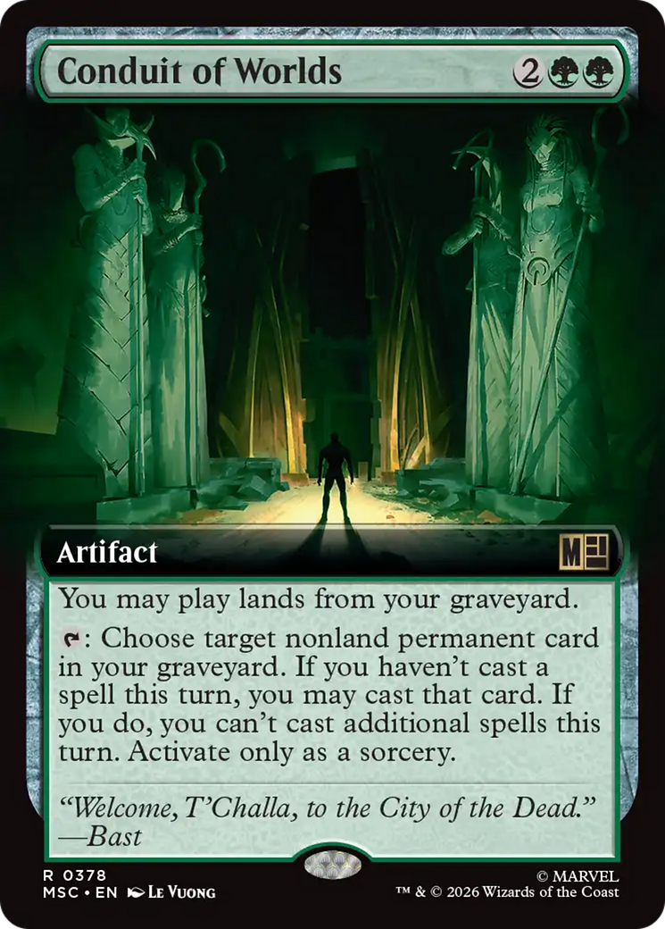 Conduit of Worlds (Extended Art) [Marvel Super Heroes Commander] | Boutique FDB TCG