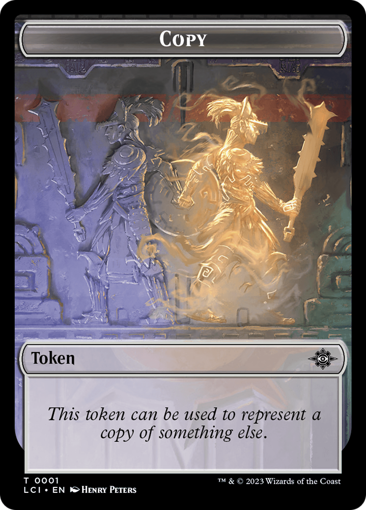 Copy Token [The Lost Caverns of Ixalan Tokens] | Boutique FDB TCG