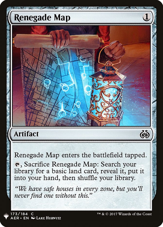 Renegade Map [Mystery Booster] | Boutique FDB TCG