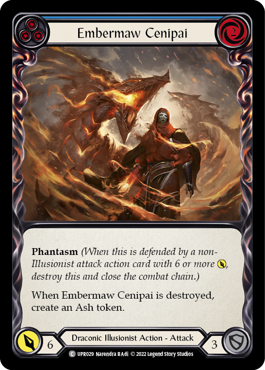 Embermaw Cenipai (Blue) [UPR029] (Uprising) | Boutique FDB TCG