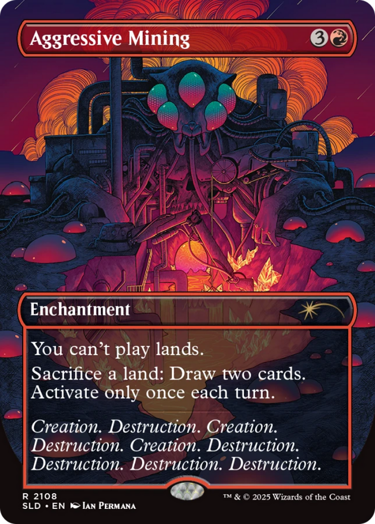 Aggressive Mining [Secret Lair Drop Series] | Boutique FDB TCG