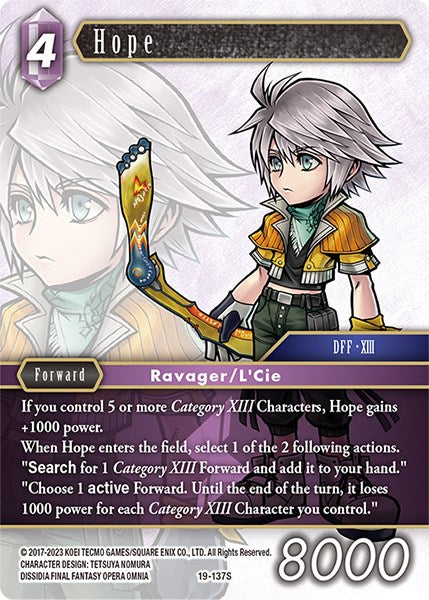 Hope [From Nightmares] | Boutique FDB TCG