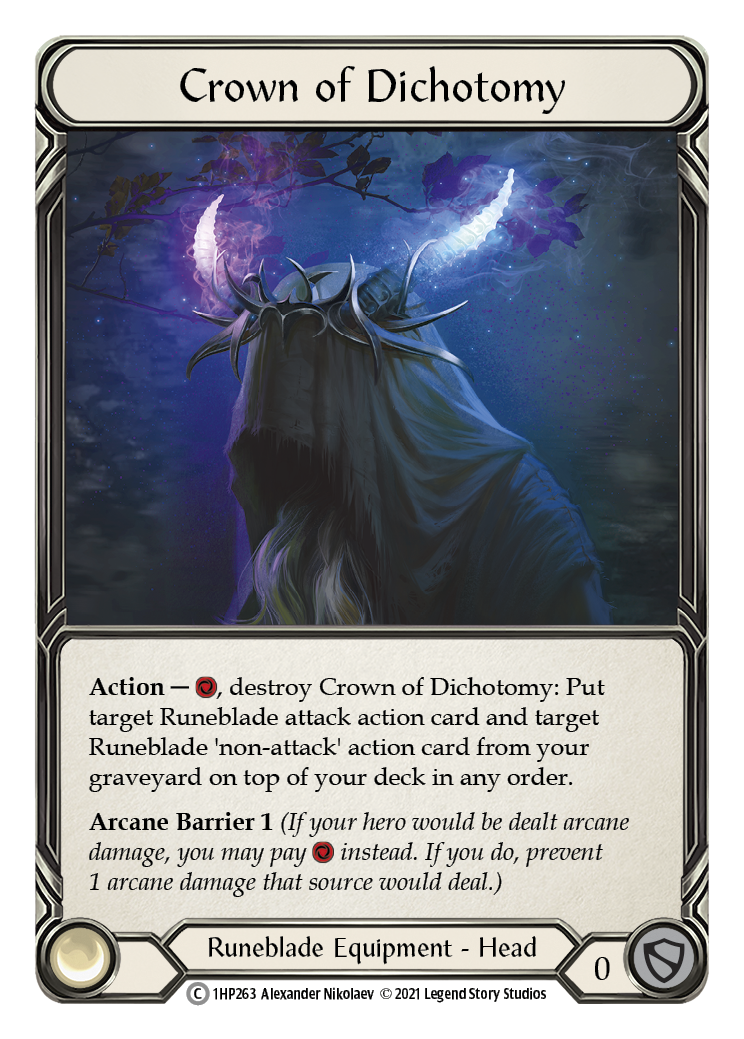 Crown of Dichotomy [1HP263] (History Pack 1) | Boutique FDB TCG