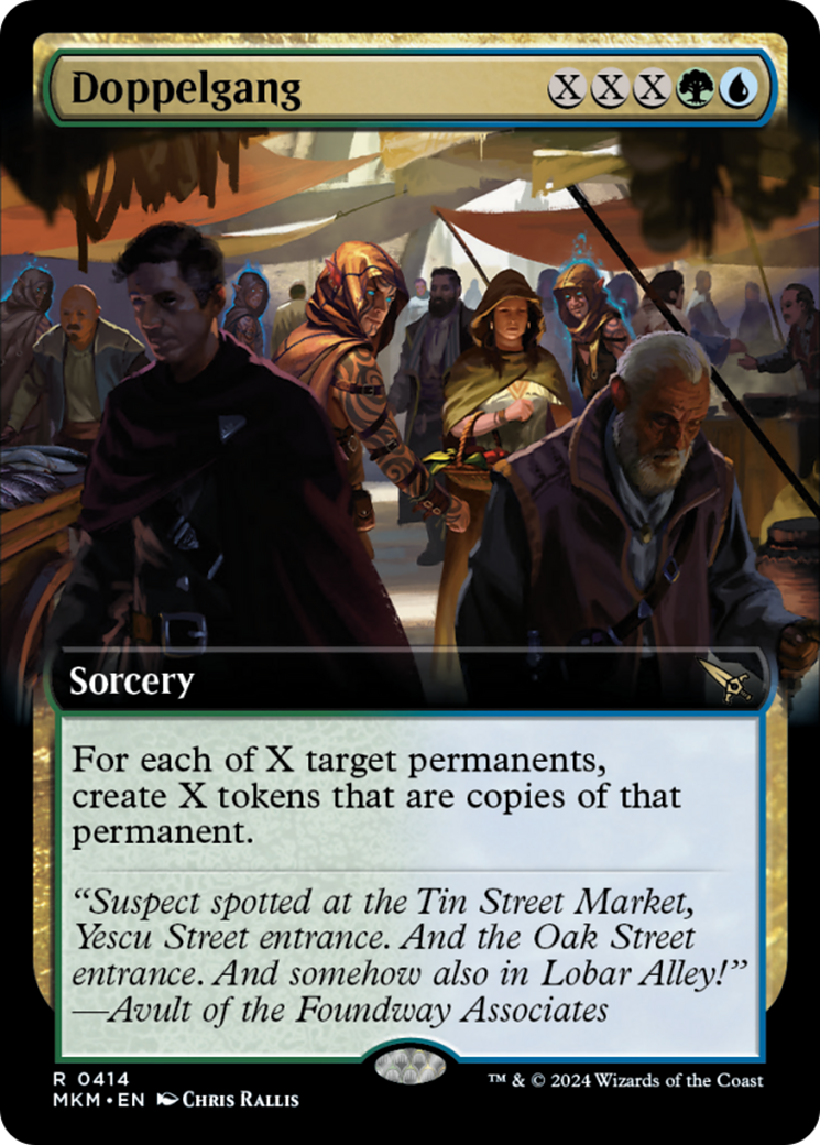 Doppelgang (Extended Art) [Murders at Karlov Manor] | Boutique FDB TCG
