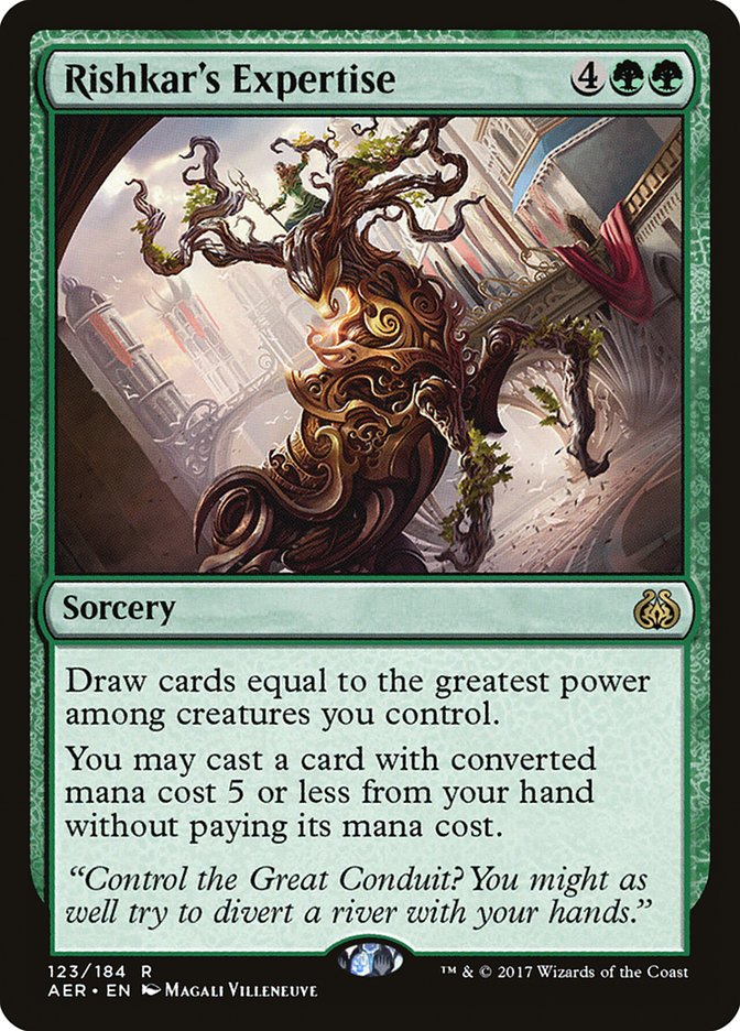 Rishkar's Expertise [Aether Revolt] | Boutique FDB TCG