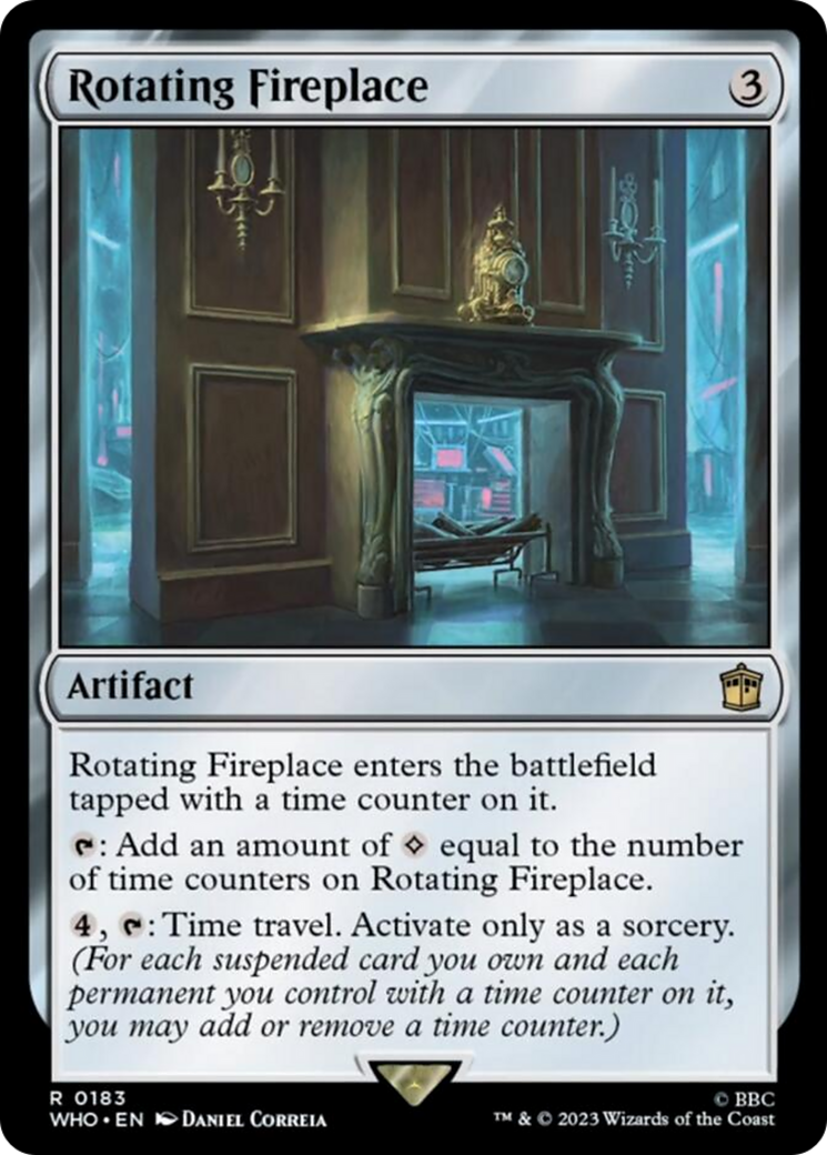 Rotating Fireplace [Doctor Who] | Boutique FDB TCG