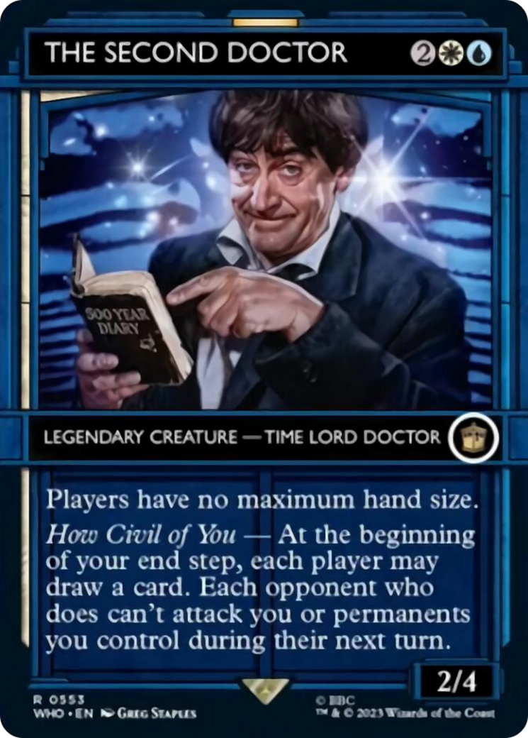 The Second Doctor (Showcase) [Doctor Who] | Boutique FDB TCG