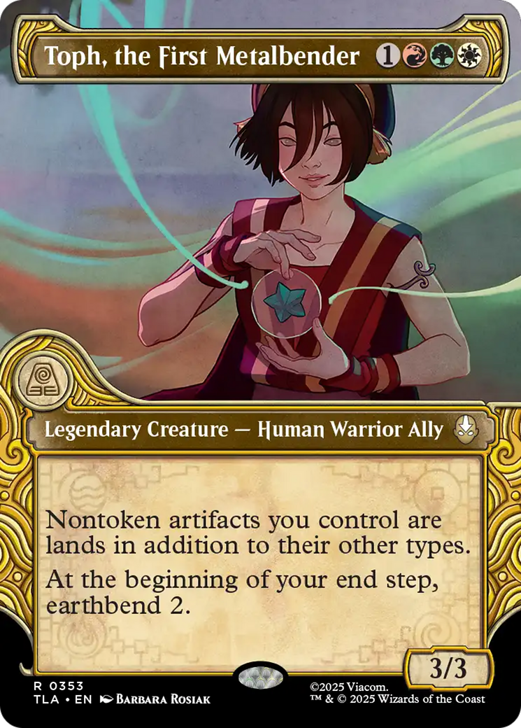 Toph, the First Metalbender (Showcase) [Avatar: The Last Airbender] | Boutique FDB TCG
