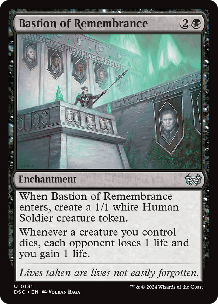 Bastion of Remembrance [Duskmourn: House of Horror Commander] | Boutique FDB TCG