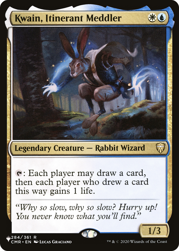 Kwain, Itinerant Meddler [The List Reprints] | Boutique FDB TCG