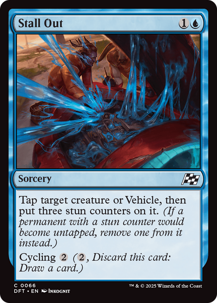 Stall Out [Aetherdrift] | Boutique FDB TCG