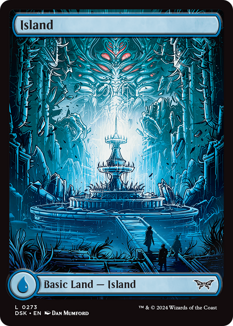 Island (273) - Full Art [Duskmourn: House of Horror] | Boutique FDB TCG