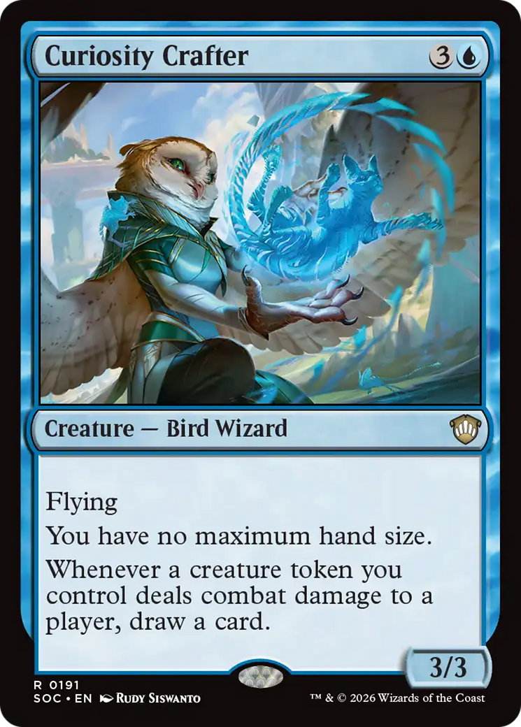 Curiosity Crafter [Secrets of Strixhaven Commander] | Boutique FDB TCG