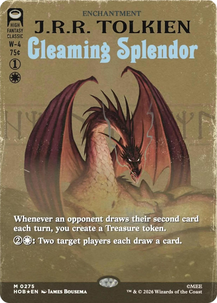 Gleaming Splendor (Borderless) [The Hobbit] | Boutique FDB TCG