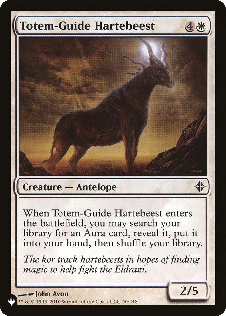 Totem-Guide Hartebeest [The List Reprints] | Boutique FDB TCG