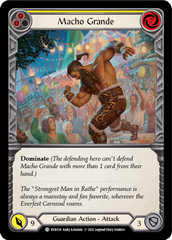 Macho Grande (Yellow) [EVR028] (Everfest)  1st Edition Rainbow Foil | Boutique FDB TCG